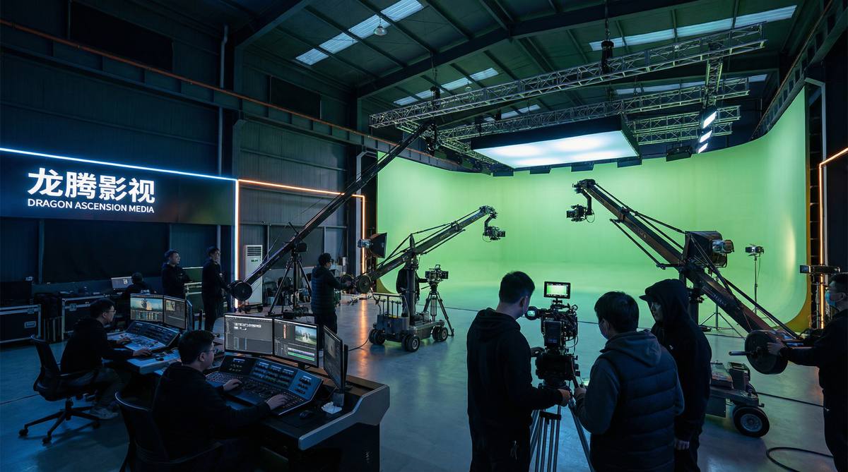 海王专业摄影棚视频拍摄流程